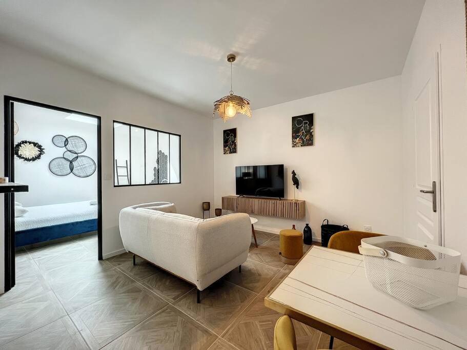 Ferienwohnung Loft Raffine Et Chic Au Calme Proche Du Centre De Beziers Et Des Plages Boujan-sur-Libron Exterior foto